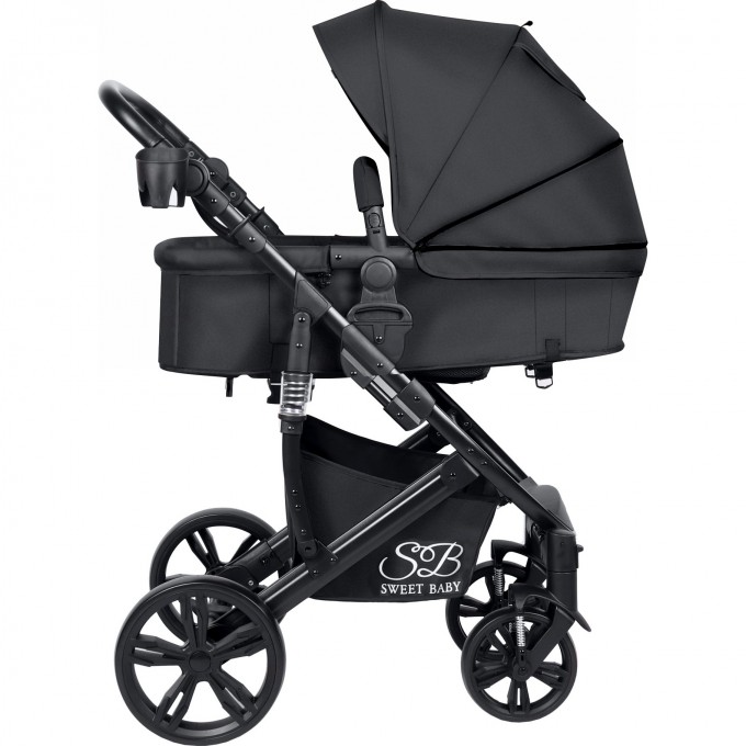 Коляска-трансформер 2в1 SWEET BABY COMFORT Black Black 426963